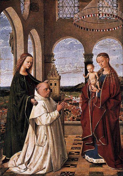 Petrus Christus Madonna and Child oil painting image